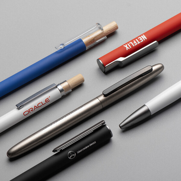 AAARR - BND185 - Stylo en aluminium recyclé, bambou FSC® et ABS recyclé