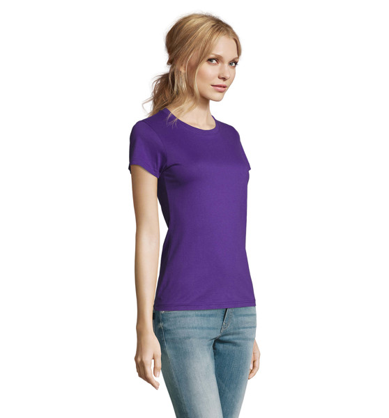 IMPERIAL WOMEN T-Shirt 190g - Violet FonceXXL