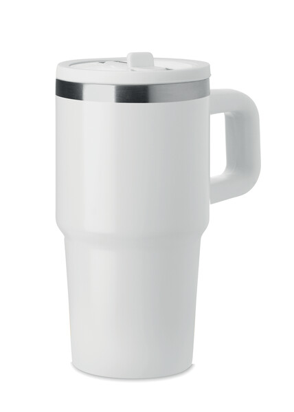 Bicchiere doppio strato. 500ml Aland - Bianco