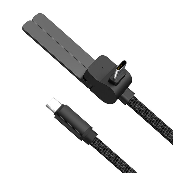 Fast charging data cable and phone holder UC076 - WHITE