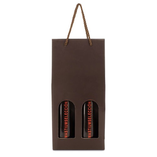 CARTON BOX LUXE 2 PCS MESEGUERA - Brown