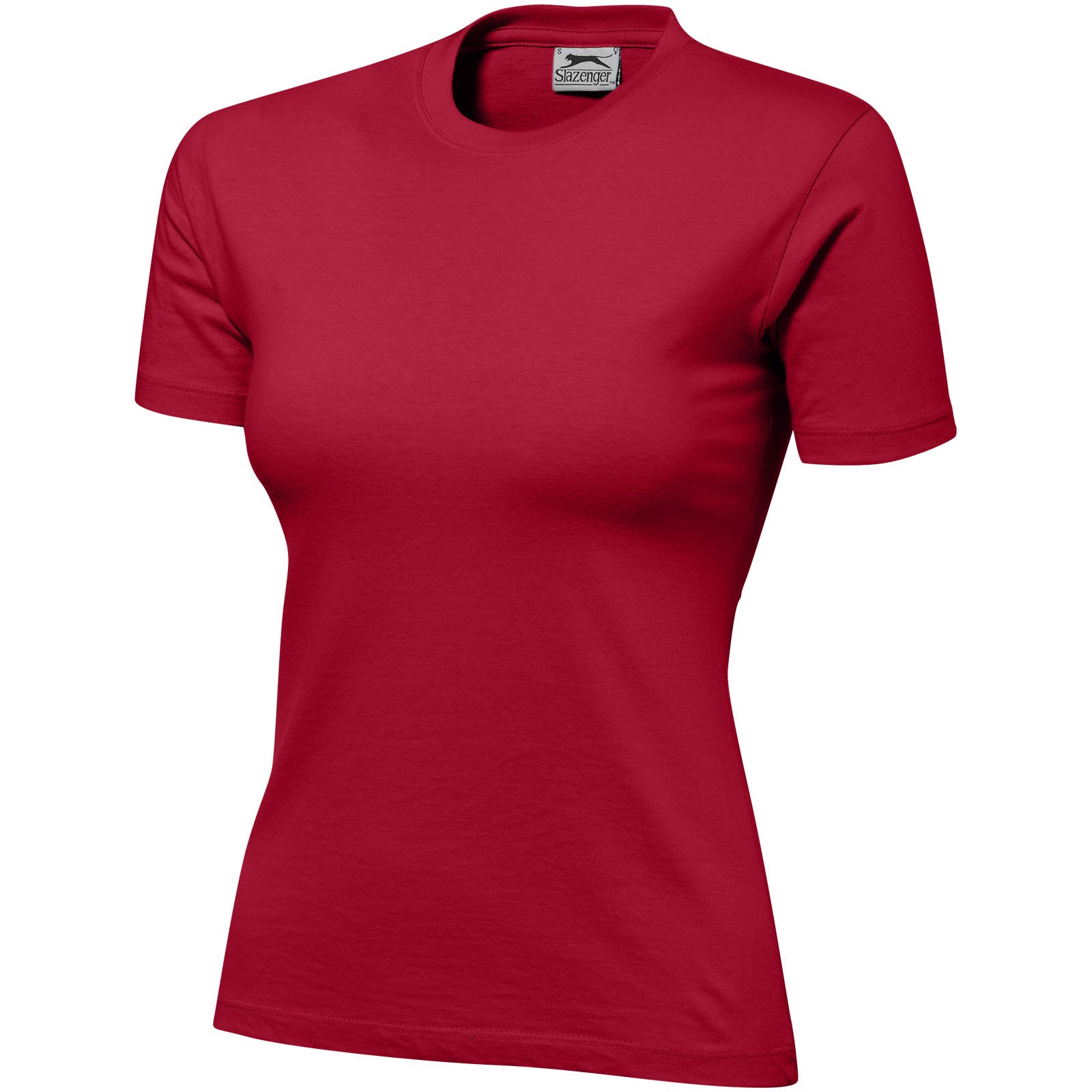 Camiseta de manga corta para mujer "Ace" - Rojo Oscuro / M