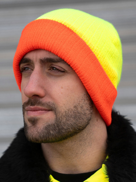 Beanie Metz - Orange / Yellow