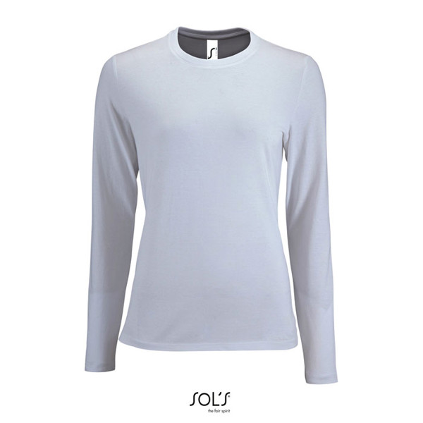 IMPERIAL LSL WOMEN T-SHIRT - White / S