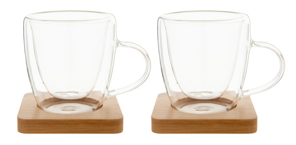 Glass Espresso Cup Set Mocaboo