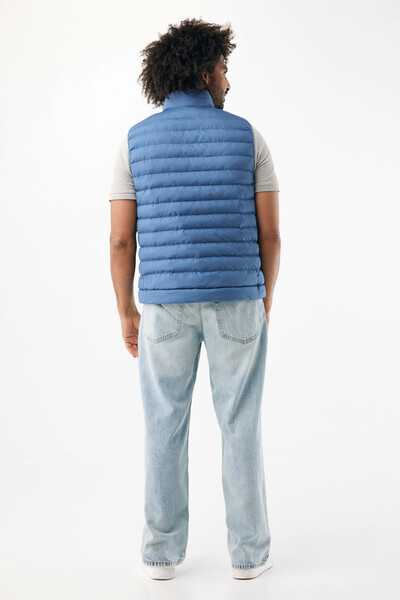 Pánská vesta IQONIQ Meru z recykl. polyesteru - Moon Blue / XXL