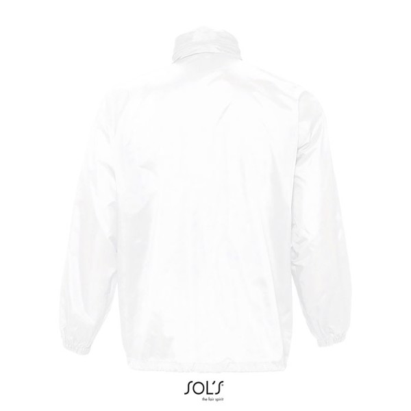 SURF Unisex Windbreaker - White / L