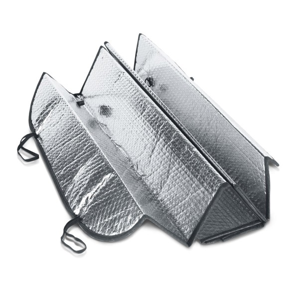 PS - CRADLE. PE and aluminium-lined car sunshade