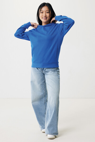 Sweat à capuche avec poches latérales Iqoniq Yengo - Bleu Royal / XL