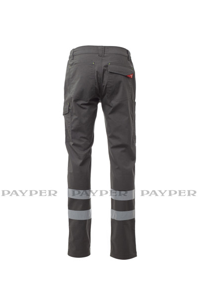 Calça de trabalho Stretch Reflex  - Cinzento Ardósia Marl 