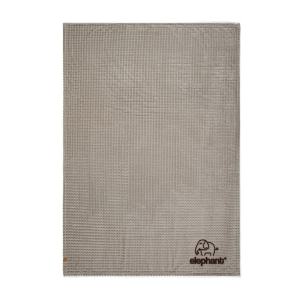 Vinga Branson recycled blanket rPET, 130x170 cm - Grey