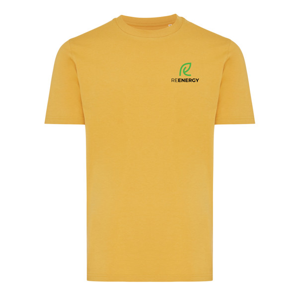 Tričko Iqoniq Brett z recykl. bavlny - Ochre Yellow / M