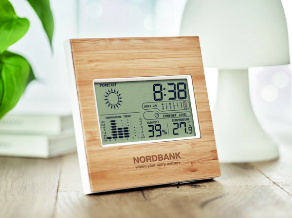 Weather station bamboo front Turku