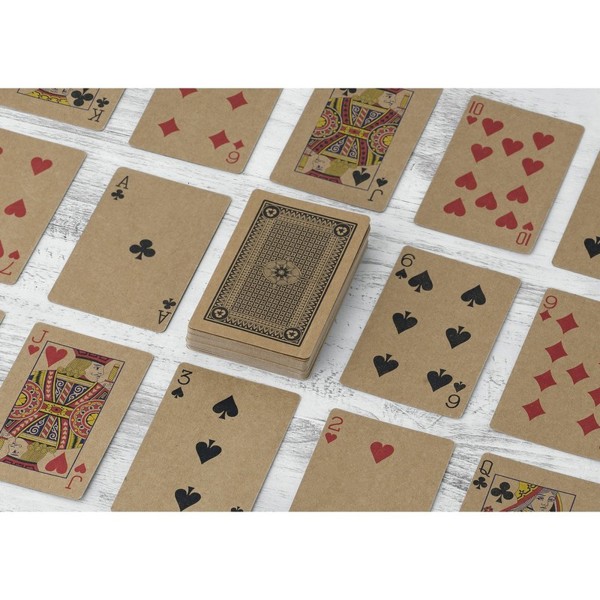 Recycled paper playing cards