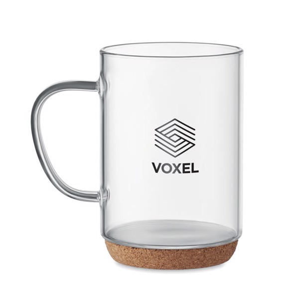 Caneca com base cortiça 400ml Lisbo