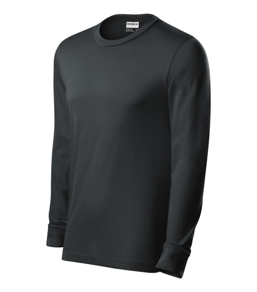 Triko Unisex Rimeck® Resist Ls - Ebony Gray / 3XL