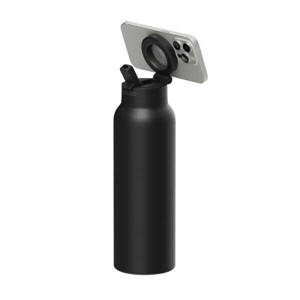 RINGO Pro MagSafe® Waterbottle w Magnetic Booster Ring 710ML - Black