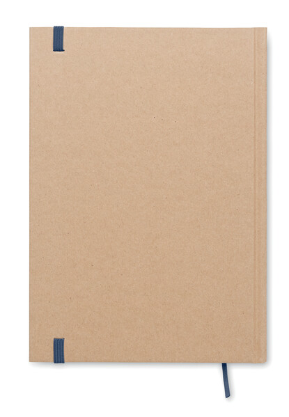 Carnet A5 en papier recyclé Musa - Bleu