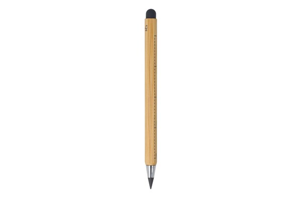 Crayon et règle en bambou durables