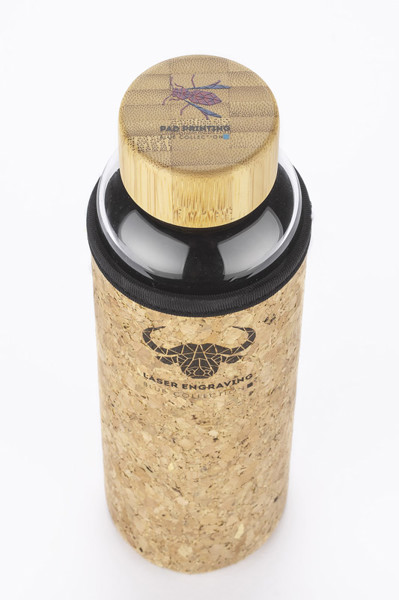 Glass bottle VENI 550 ml