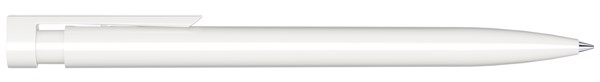 Senator® Liberty Polished, Push Ball Pen - White