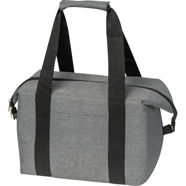 Polyester cooler bag FLORENCE - Silvergrey
