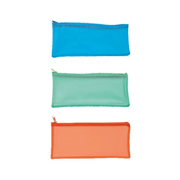 TROUSSE EN PVC TRANSLUCIDE - Orange