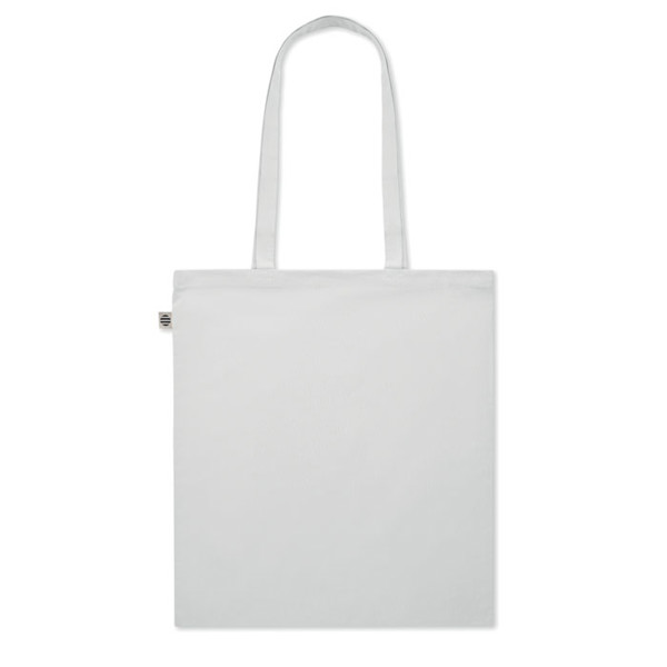 Onel bombažna nakupovalna torba 180 g/m², 42x38 cm - Bela