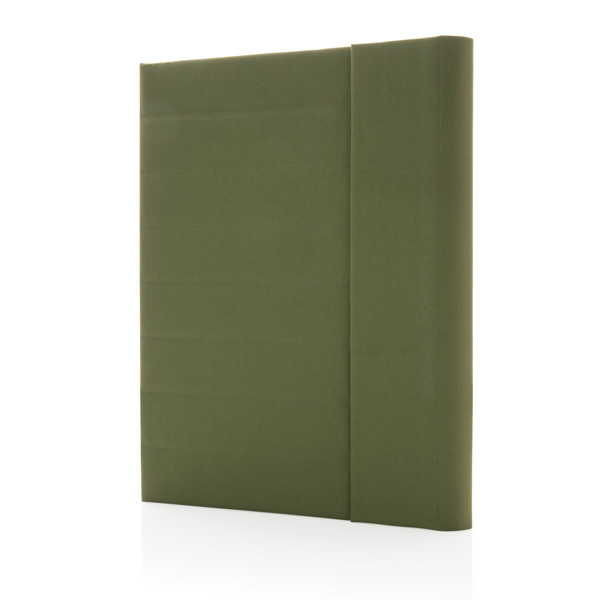 Impact Aware A4 portfolio, recycled polyester - Green