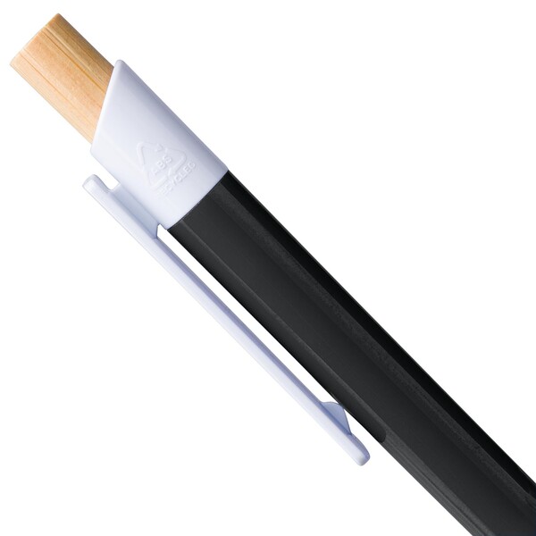 Guľôčkové pero z recyklovaného ABS Zian - Čierna / Modrá