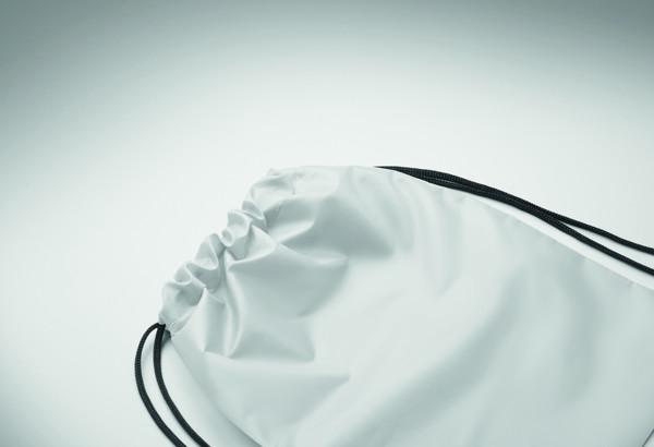 Kids drawstring bag 190T RPET Shoop Kids - White