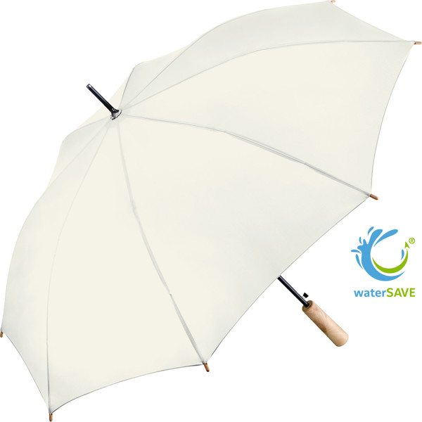 AC-Stockschirm ÖkoBrella - Naturweiß Ws