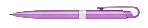 Firol plastic ballpoint pen, large refill - Silver
