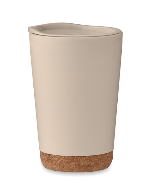 Dvojstenný pohár 300 ml Co - Béžová