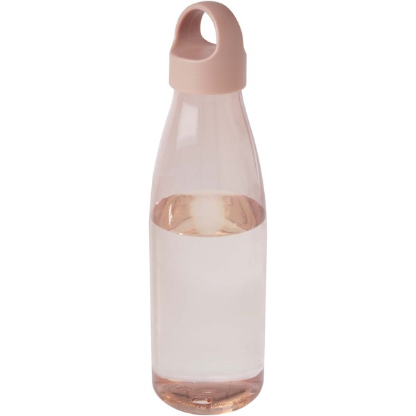 Recyklovaná plastová fľaša na vodu Bergen 800 ml - Prašná ružová