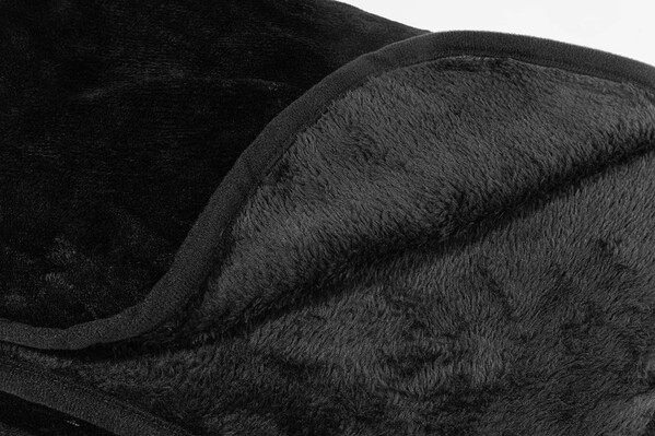 2In1 Travel Blanket And Pillow Napwrap - Black