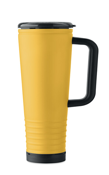 Dubbelwandige beker 700ml. Howler Cup - Geel
