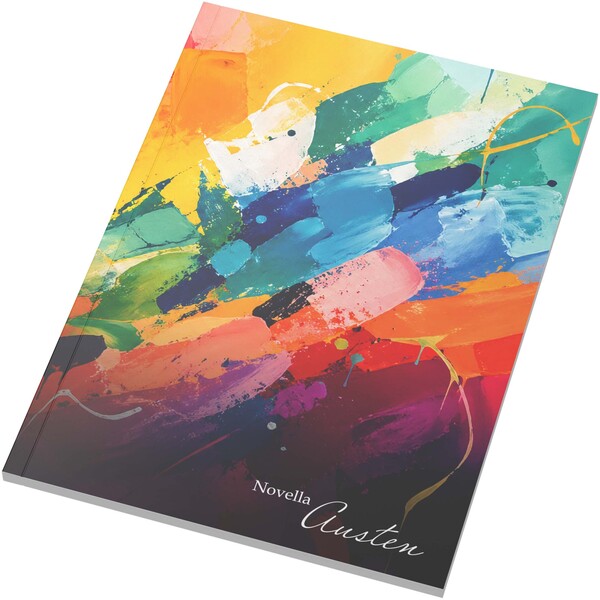 Novella Austen A5 soft cover notebook - 50 lined sheets
