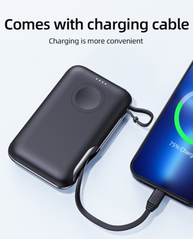 Magsafe powerbank 5000mAh 2in1