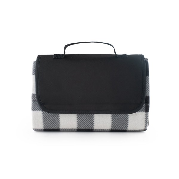 RILEY II. EPE-lined picnic blanket (180 g/m²) - Black
