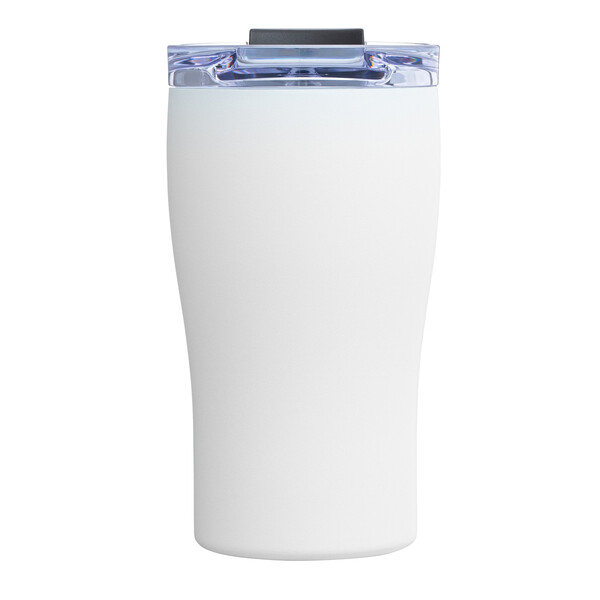 Thermo mug MEZZO CERAMIC - white