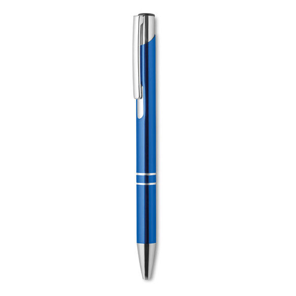 Penna a sfera in alluminio Bern - Blu Royal