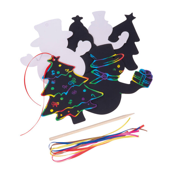 Scratch-Off Christmas Ornament South Pole