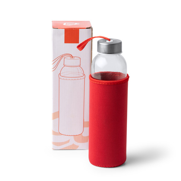 Camu Crystal Bottle 500 Ml - White