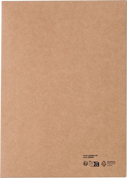 Kurk en linnen notitieboek met pen Kenzo