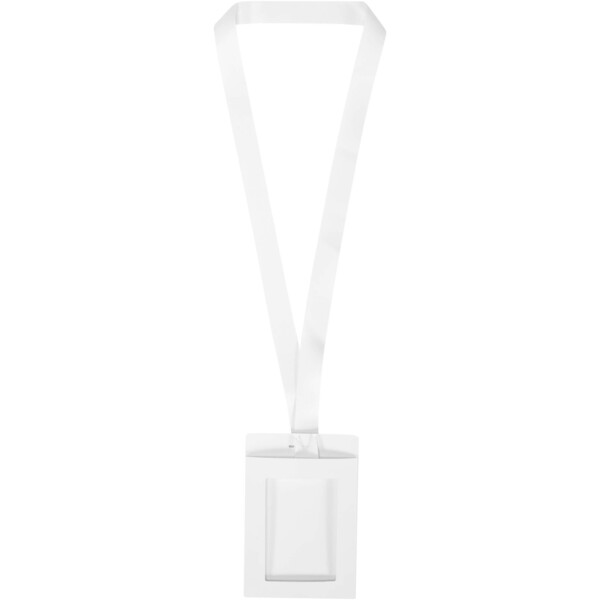 Kord RPET lanyard with paper badge