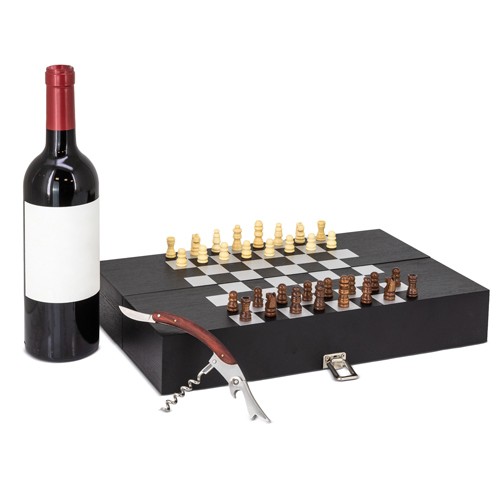 WINE SET + CHESS "SABOYA"