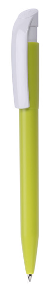 Bolígrafo Mate clip blanco
