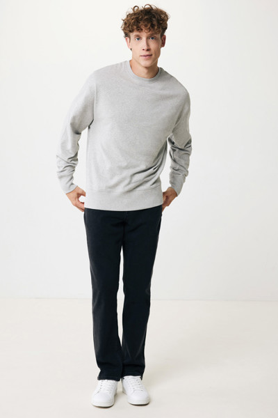 Mikina Iqoniq Kruger relaxed fit z recykl. bavlny - Heather Grey / XL