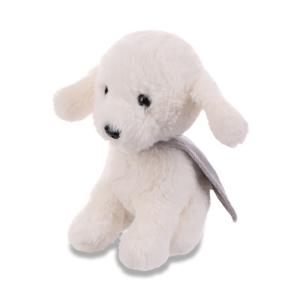 Lando plush dog - White